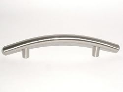Top Knobs-Nouveau II Collection M534 Pull in Brushed Satin Nickel