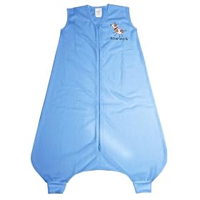 Halo Innovations Early Walker SleepSack Wearable Blanket Comfort Mesh, Blue Dog, LargeHalo Innovations Early Walker SleepSack Wearable Blanket Comfort Mesh