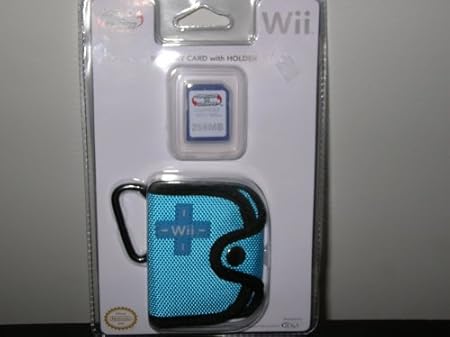 NINTENDO WII MEMORY CARD WITH HOLDER