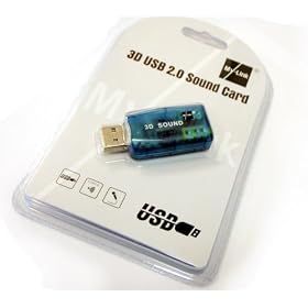 MY-Link  USB KEY SIZE 5.1 CHANNEL AUDIO SOUND CARD ADAPTOR