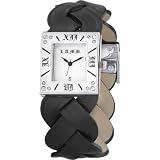 L.A.M.B. Women's LBA0601041 Leather Braid Watch