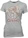 Gremlins Gizmo Distressed Image Heather Gray Juniors T-shirt Tee