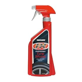Mothers 20324 FX Tire Shine. 24 oz. Trigger, pack of 6