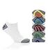 5 Pairs of Cotton Rich Freshfeet Assorted Trainer Liner Socks