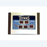 Football Scoreboard Desk Clocks,Tennessee titans