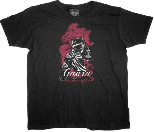 cover of Naruto : Gaara Desert Coffin T - Shirt, Large