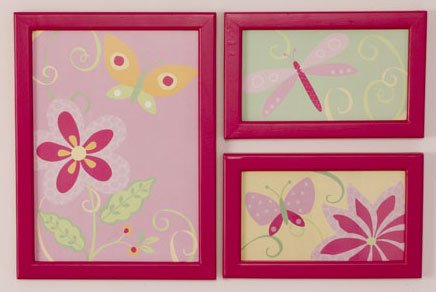 Tiger Lily – Wall Art: Set of 3