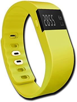 CBP Tw64 Smartband Smart Bracelet Wristband Fitness Tracker Bluetooth 4.0 Fitbit Sport Pedometer Flex Watch for Ios Android Yellow