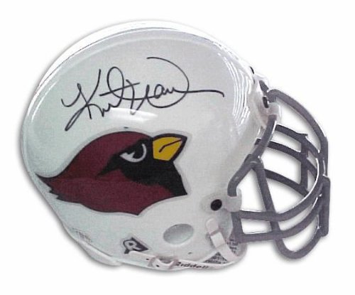 Autographed Kurt Warner Arizona Cardinals Authentic Mini Helmet