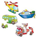 American Educational Puzzles 8-TPS-009 Vehicles Set 2 - 4 Puzzles
