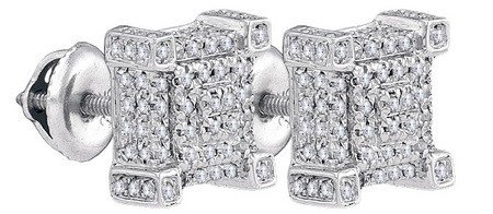 Cheap Girls Jewelry 0.52CT-DIA MICRO-PAVE EARRINGS For Sale Cheap Girls Jewelry 0.52CT-DIA MICRO-PAVE EARRINGS For Sale