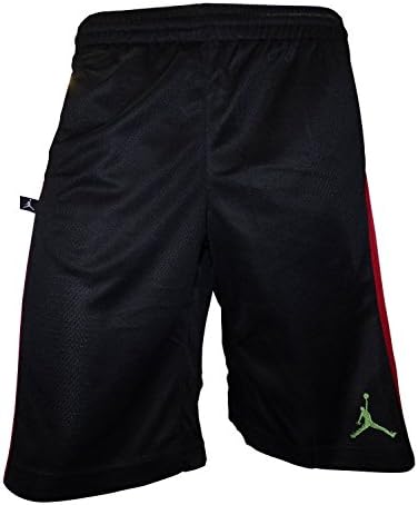 Jordan Big Boy's Flight Dominate Shorts (L(12-13YRS), Black/Red/Green)