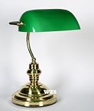 Bankerlampe im Jugendstil