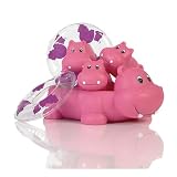 Elegant Baby Bath Toy Set - Hippo