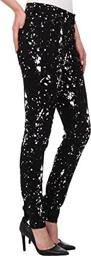 TWO by Vince Camuto Women's Five-Pocket Modern Splatter Skinny Jeans in Rich Black Rich Black Jeans 31