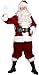 ADLT SANTA SUIT 10 PC VELVETEEN XL