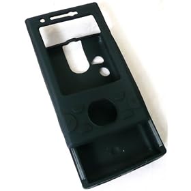 EMARTBUY SONY ERICSSON W995 SILICONE SKIN COVER/CASE PROTECTIVE RUBBER BLACK