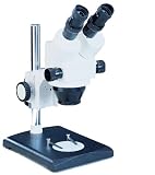 Electronics : GX Microscopes XTL-1A Stereo Zoom Binocular Microscope, Zoom Body 0.7-4.2X, High Power, Standard Base, Pillar Stand