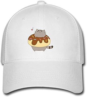 Ougther Pusheen The Donut Cat Printing Unisex Adult Sun Snapback Baseball Hat
