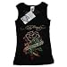 Ed Hardy Kids Tank Top Black Rose Dagger Girls - Schwarz