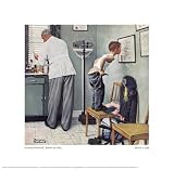 Before the Shot Art Giclee Poster Print by Norman Rockwell, 14x14