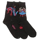 Mens Spiderman Casual Socks (Pack of 3)