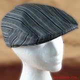 COTTON POPLIN IVY DRIVER DRVING CABBY GOLF HAT CAP BLACK
