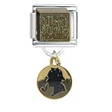 Sherlock Holmes Italian Charms Bracelet Link