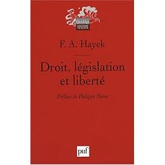 Droit, l�gislation et libert� : Une nouvelle formulation des principes lib�raux de justice et d'�conomie politique