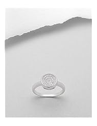 CZ Ring In 92.5 Sterling Silver