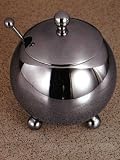 Stainless Steel Sugar Bowl WITH Spoon 540