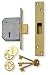 Chubb B-3G114E-PB-67 5 Lever Mortice Deadlock (British Standard) - Polished Brass Finish