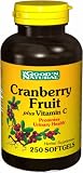 Cranberry Fruit Plus Vitamin C 250 Sg By Good'N Natural
