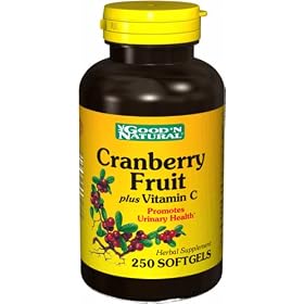 Good N Natural - Cranberry Fruit Plus Vitamin C 250 Softgel by Good n Natural