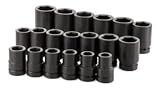 SK 88840 1-Inch Drive 6 Point Fractional Deep Budd Wheel Impact Socket, 1-1/4-Inch Hex