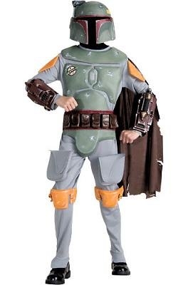 Child Deluxe Boba Fett Costume - Boys Large, 8-10 years Size 12-14 USA