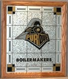 Purdue Boilermakers Stained Glass Wall Plaque