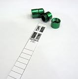 8 Magnetic Micros Geocaching Cache Containers Baby Bison Tubes W/logs Nano