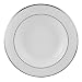 Lenox Opal Innocence 9-Inch Platinum-Banded Fine China Pasta/Rim Soup Bowl, Set of 4