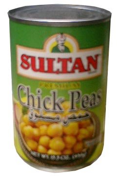 Chick Peas, Boiled Garbanzo Beans (Sultan) 15.5oz by parthenonfoods.com