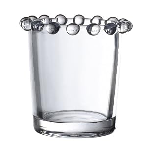 America Retold Pearl Pressed Glass Tea Light Candleholders, Set of 6 by America Retold