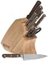 Chicago Cutlery Walnut Forged 9-Piece Knife Block Set