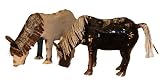 Recycled Metal Garden Art Sculpture: Small Pony
