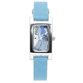 Barbie Kids' Blue Suede Watch #BC0238TIN