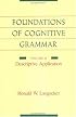 Foundations of Cognitive Grammar: Volume II: Descriptive Application