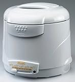 Kitchen & Housewares : De'Longhi F620 Deep Fryer Silver 1kg Food Capacity Round Cool Touch Fryer