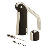 Kapoosh Wine Opener - Silver/ Black