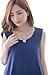 Bearsland Women's Chiffon Sleeveless Summer Breastfeeding Nursing Top Yellow Size L