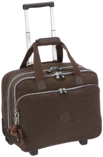 Kipling Women’s Ceroc Wheeled Working Bag With Laptop Protection Expresso Brown