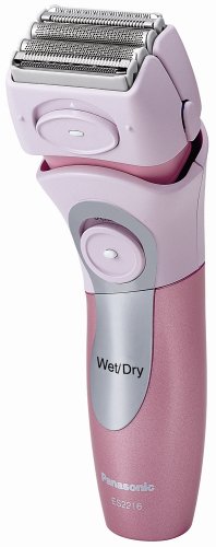 Panasonic ES2216PC Close Curves Wet/Dry Ladies Shaver with Bikini Attachment, Mauve